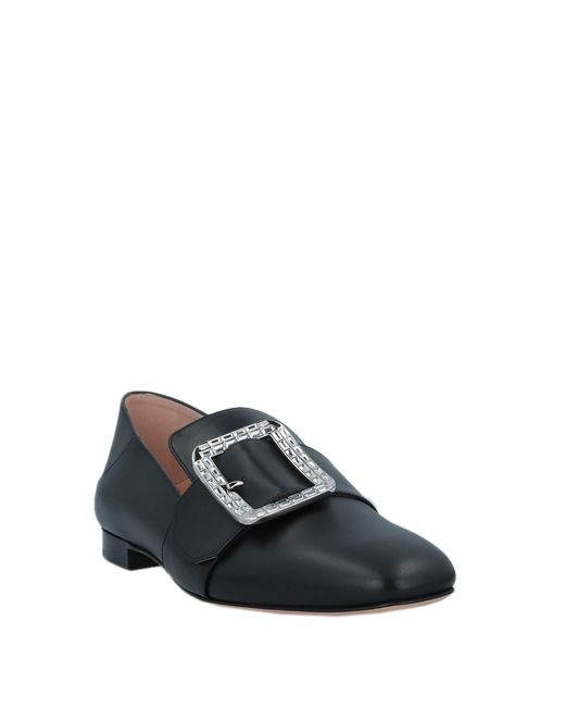 Bally Black Mokassin