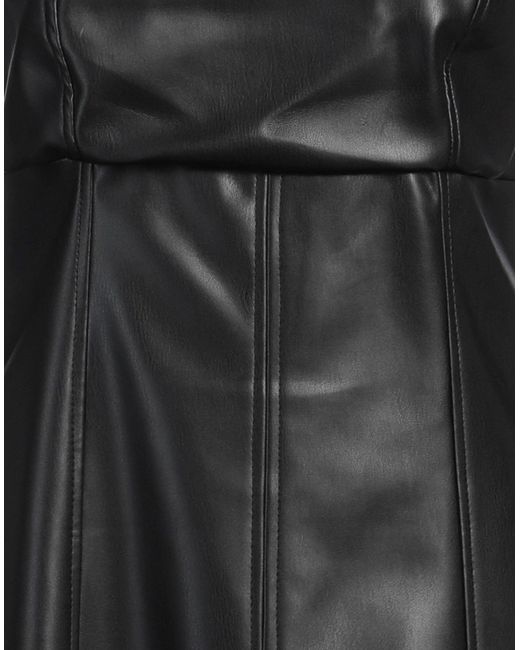 Dixie Black Midi Dress Polyester, Polyurethane