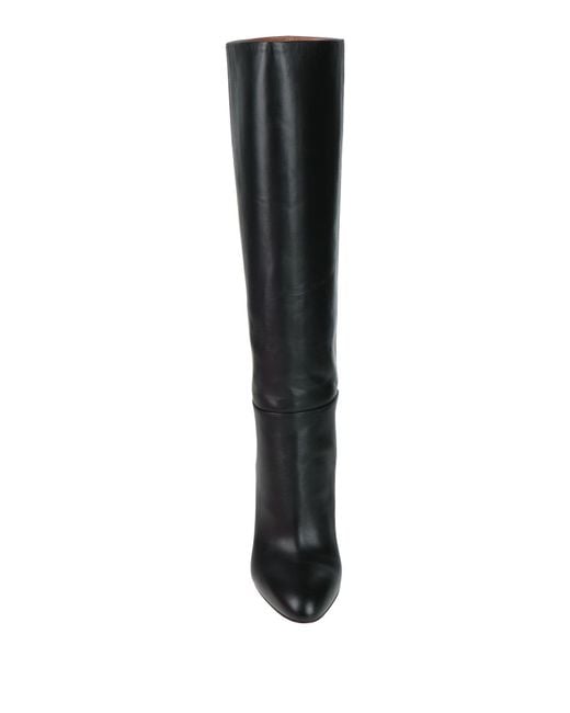 Paris Texas Black Boot Leather