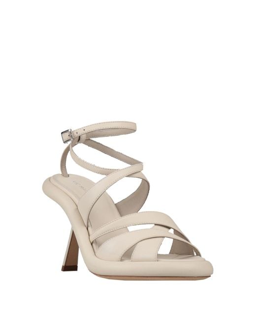 Vic Matié Metallic Sandals