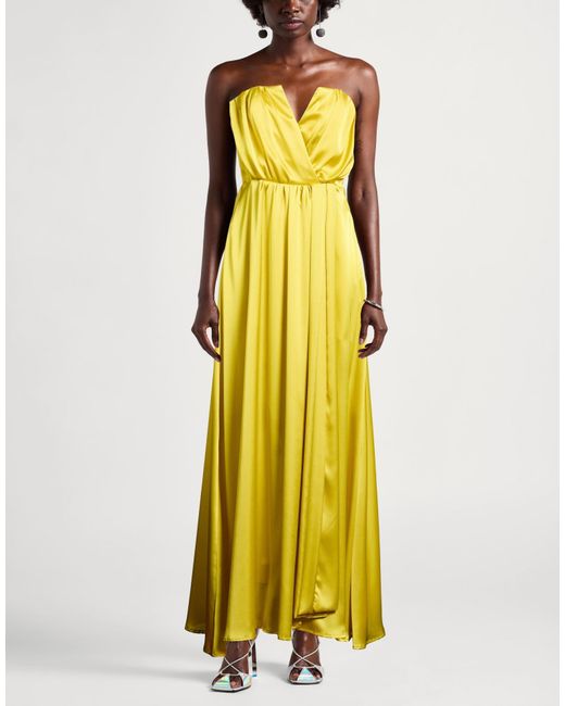 Gaelle Paris Yellow Maxi Dresses