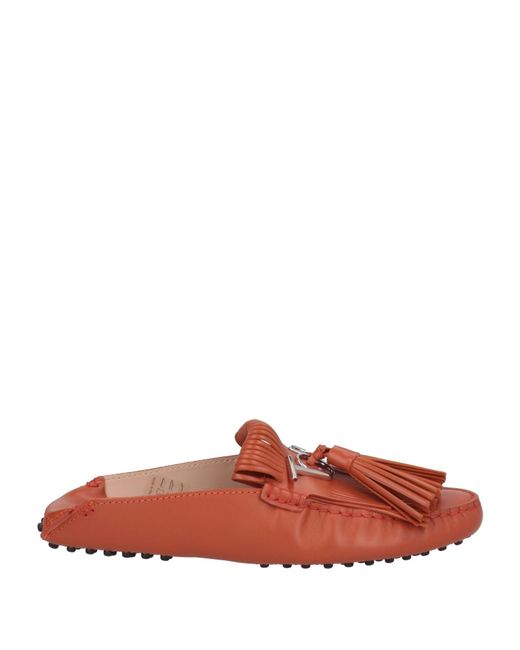 Tod's Brown Mules & Clogs