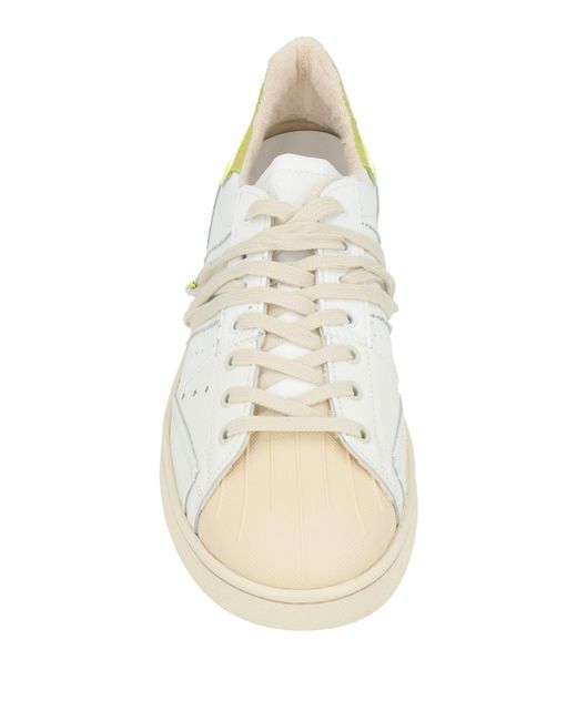 HIDNANDER White Sneakers Leather for men
