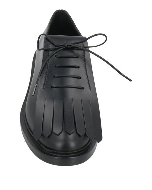 Max Mara Black Lace-up Shoes