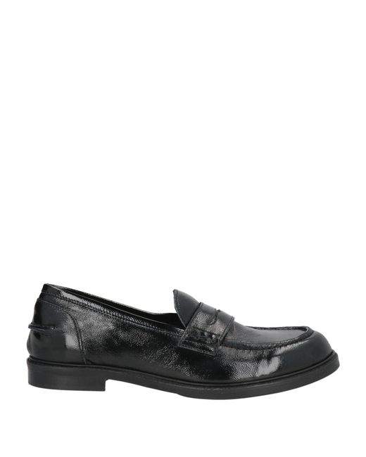 CHAMP DE FLEURS® Black Loafers