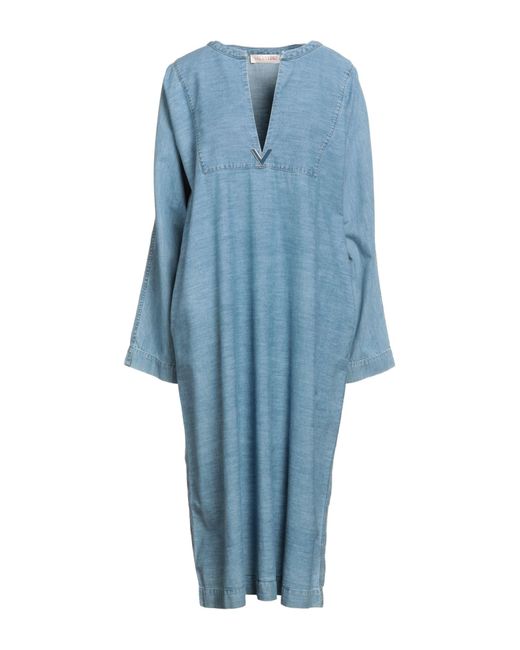 Valentino Garavani Blue Midi Dress