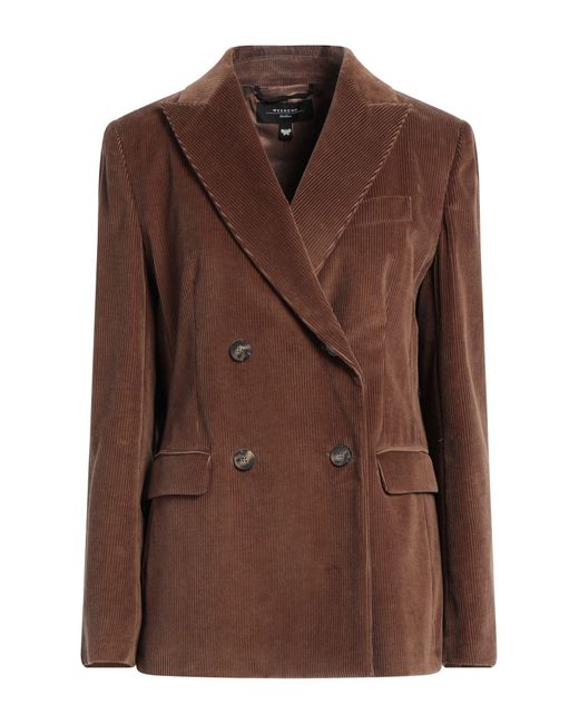 Blazer Weekend by Maxmara en coloris Brown