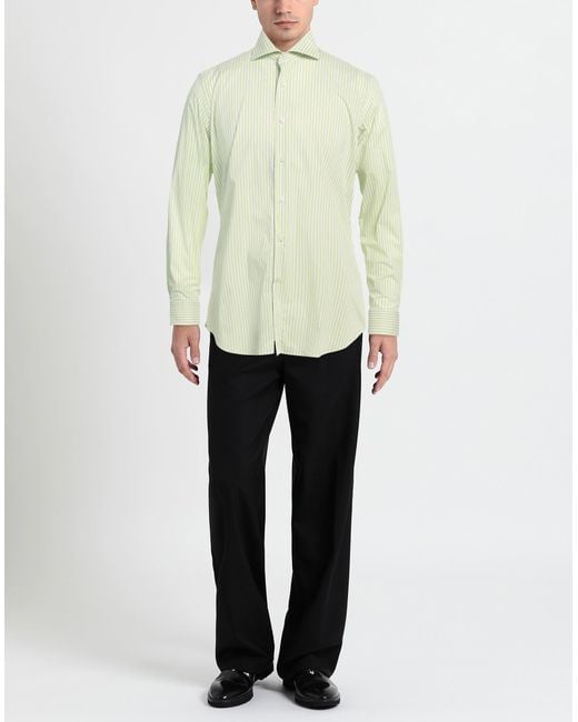 Alea White Shirt Cotton, Polyamide, Elastane for men