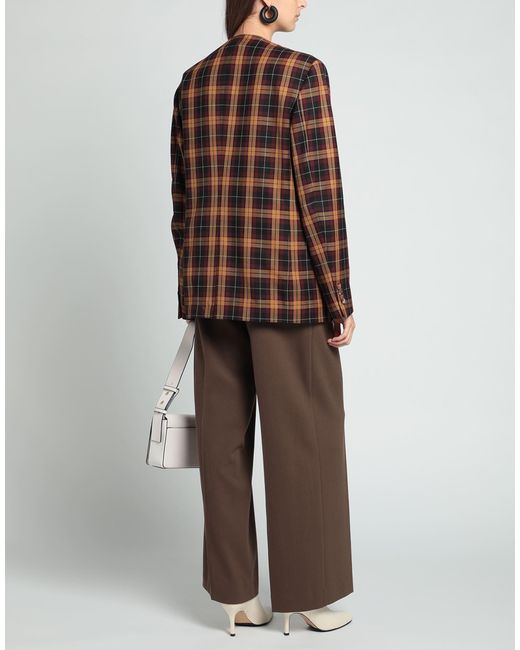 Etro Brown Jacket Polyester, Viscose