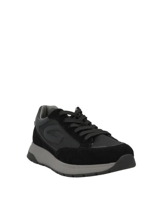 Alberto Guardiani Black Trainers for men