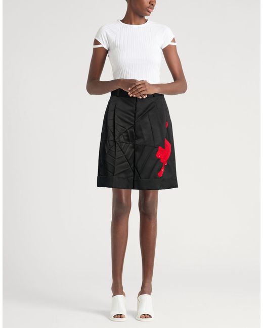 Undercover Black Shorts & Bermuda Shorts Polyester