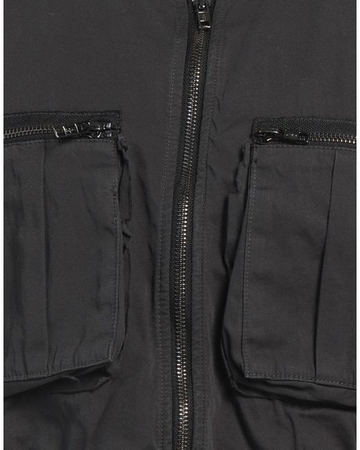 Oval Square Black Gilet