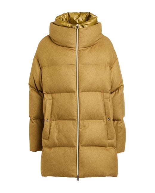 Herno Yellow Pufferjacke & Daunenjacke
