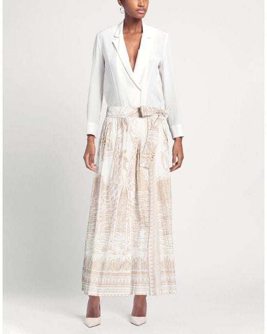 CONNOR & BLAKE Natural Maxi Skirt Cotton