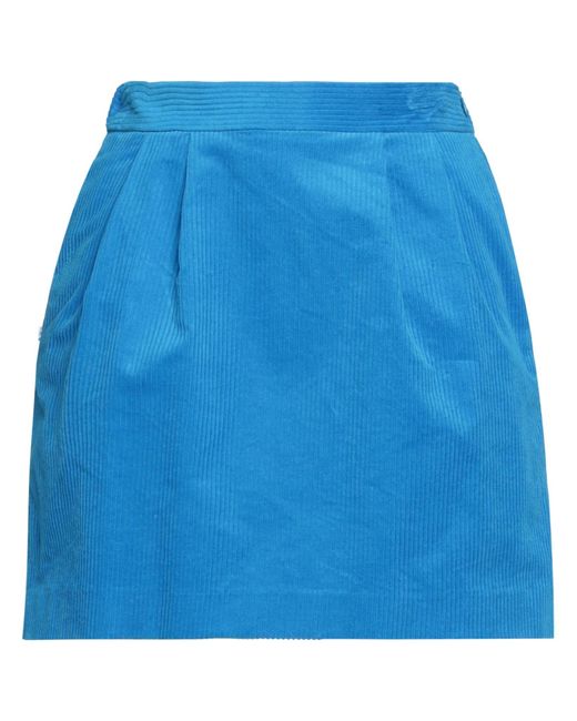 Jucca Blue Mini Skirt