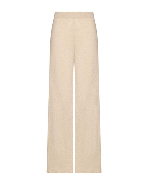 N.O.W. ANDREA ROSATI CASHMERE Natural Trouser