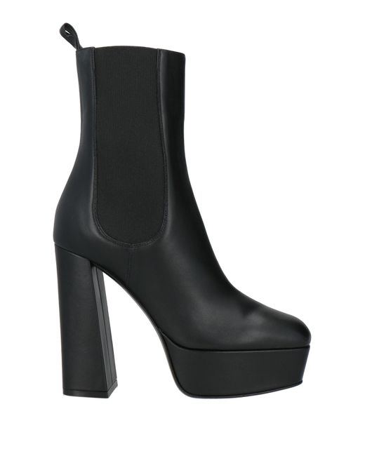 Sergio Rossi Black Ankle Boots