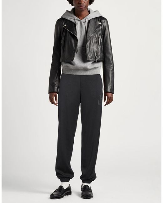 hinnominate Black Pants Modal, Polyester, Elastane