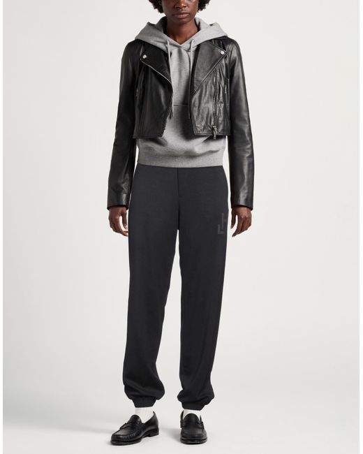 hinnominate Black Pants Modal, Polyester, Elastane