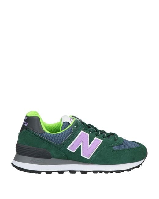 New Balance Trainers in Green Lyst