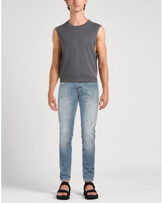 Dondup Blue Jeans Cotton, Elastomultiester for men
