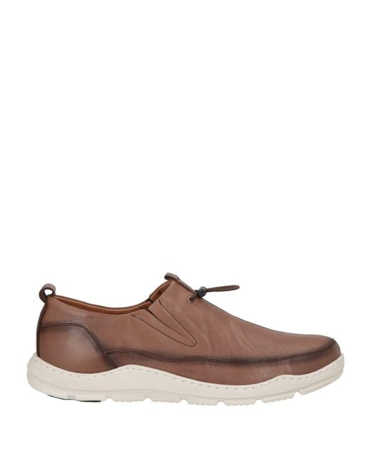 Melluso Walk Brown Loafers Leather for men