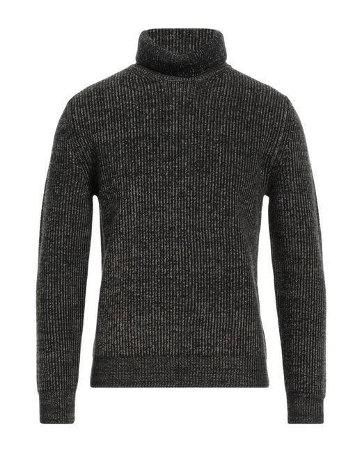 Barena Black Turtleneck for men