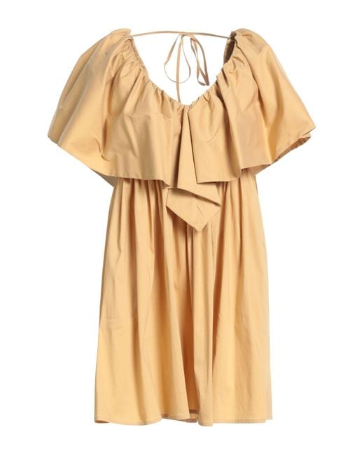 Jijil Multicolor Mini Dress Cotton, Polyamide, Elastane