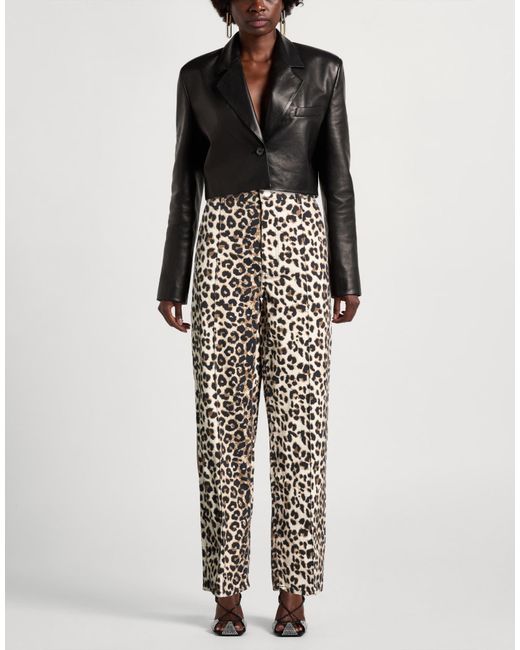 Second Female White Jeans Cotton, Elastane