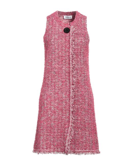 Lanvin Pink Mini Dress