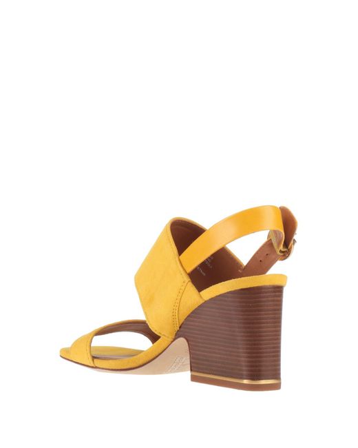 Tory Burch Sandals in Yellow Lyst UK