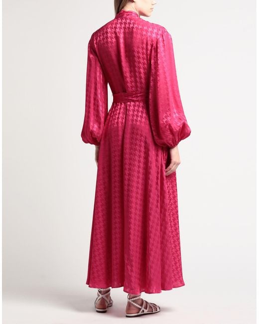 MSGM Red Maxi Dress