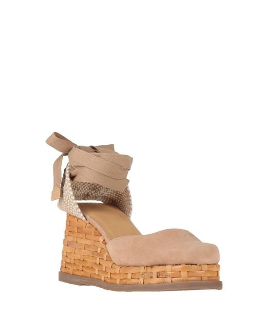 Castaner Natural Espadrilles Leather