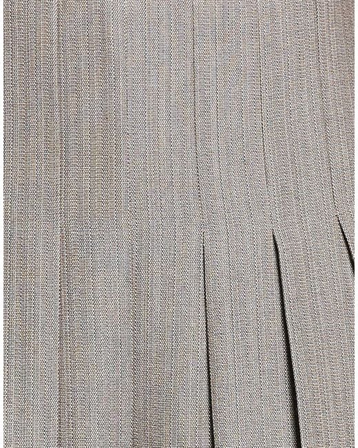 Alberta Ferretti Gray Pants Virgin Wool