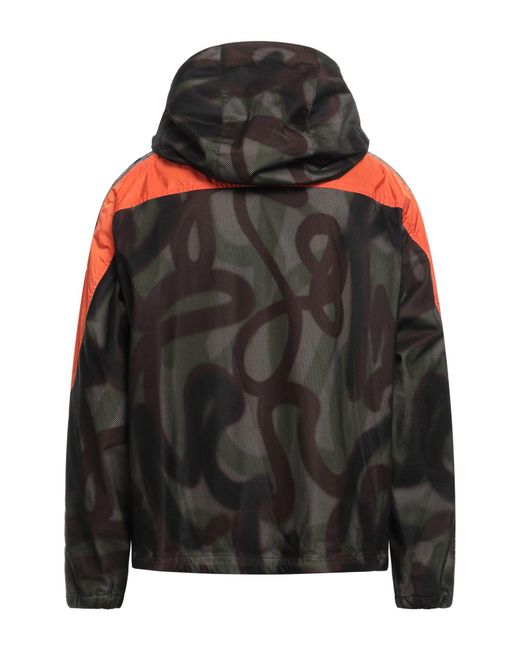 DSquared² Black Military Jacket Cotton, Elastane, Polyester, Polyamide for men