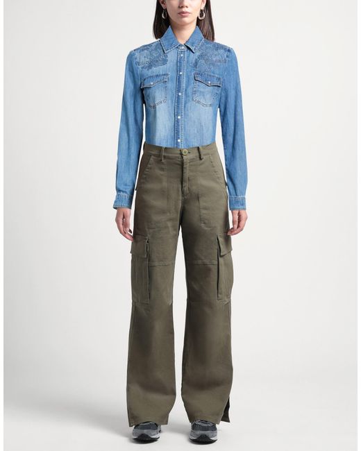 Oltre Blue Denim Shirt