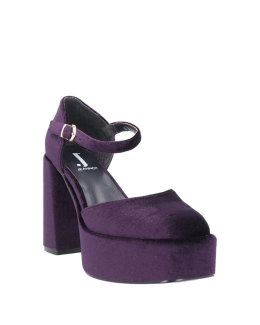Jeannot Purple Pumps