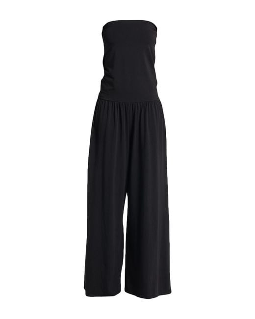 By Malene Birger Black Jumpsuit Organic Cotton, Elastane