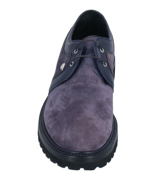 Stefano Ricci Blue Lace-up Shoes for men
