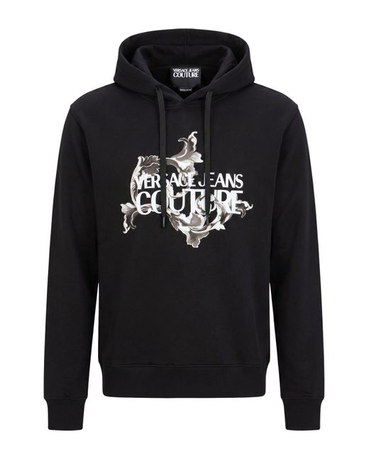 Versace Jeans Couture Blue Sweatshirt Cotton for men