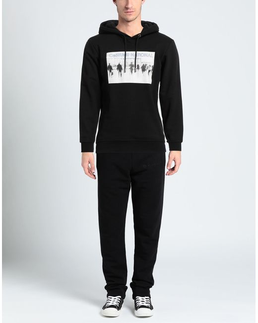CoSTUME NATIONAL Black Sweatshirt for men