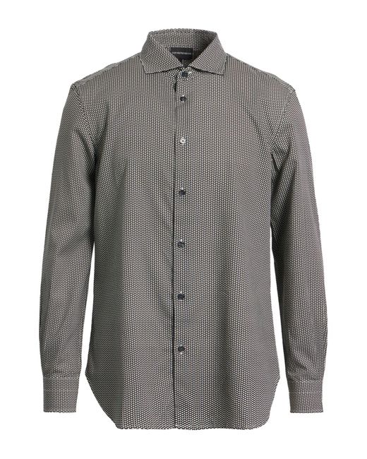 Emporio Armani Gray Shirts for men