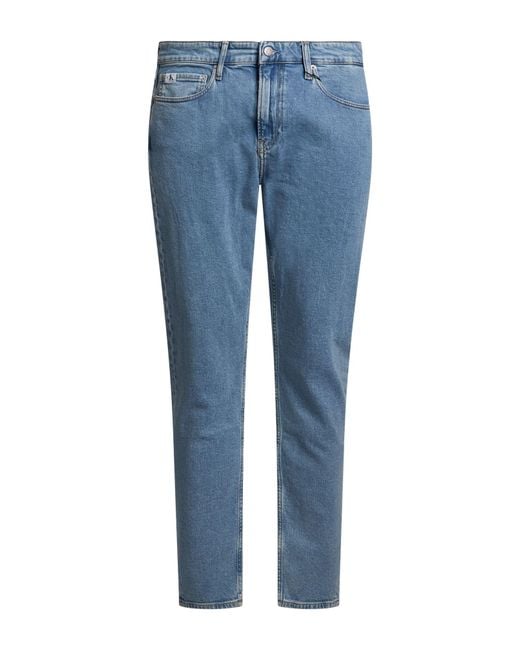 Calvin Klein Blue Jeans Cotton, Elastane for men