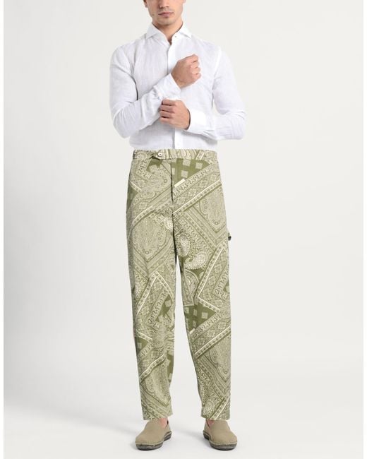 MAISON CRAZY WORKER 3.2 Green Trouser for men