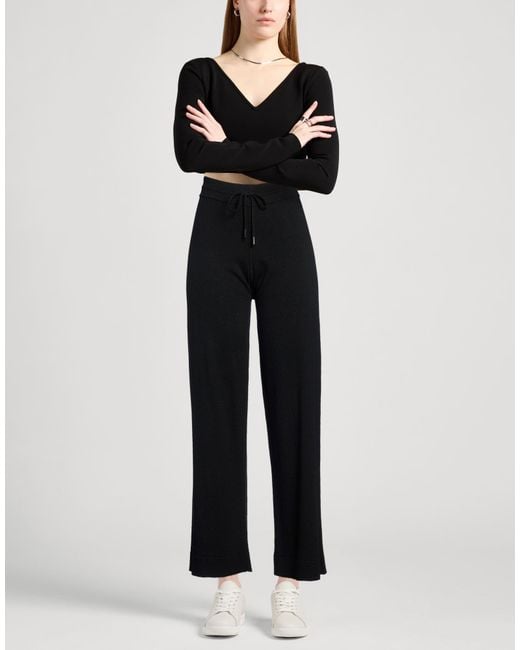 Woolrich Black Pants Polyamide, Viscose, Wool, Cashmere
