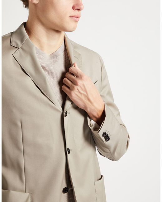 Lardini Natural Suit Wool for men