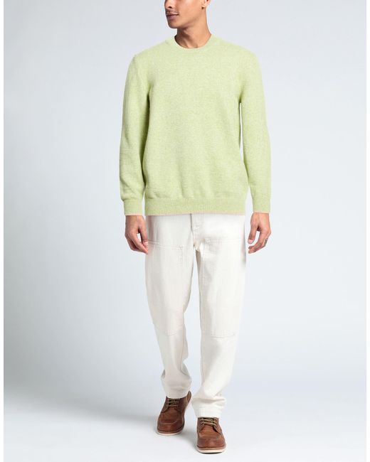 M.Q.J. Yellow Light Sweater Viscose, Polyamide for men