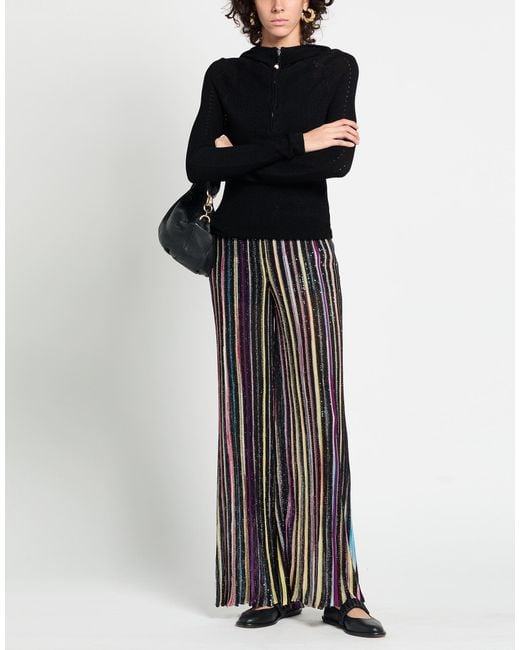 Missoni Black Pants Viscose, Polyamide, Polyester, Cupro