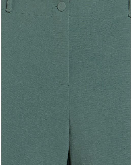 Suoli Green Pants Polyester, Viscose, Elastane