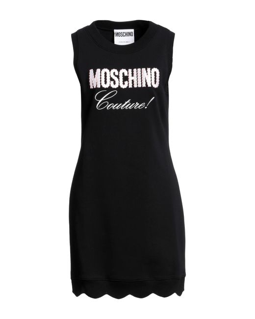 Boutique Moschino Black Mini Dress